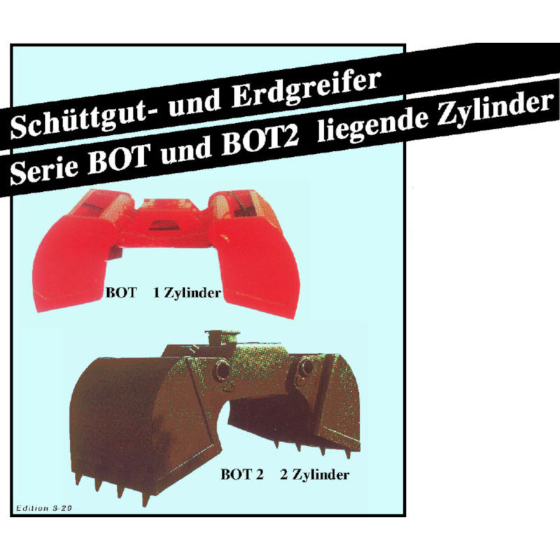 Schüttgut- und Erdgreifer